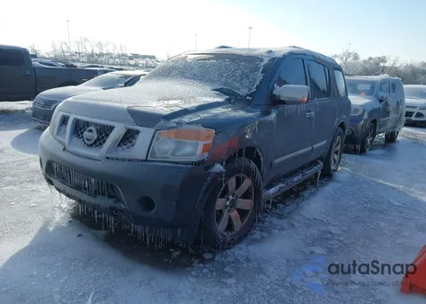 2013 Nissan Armada Sl from USA, damaged, VIN 5N1BA0NDXDN609988